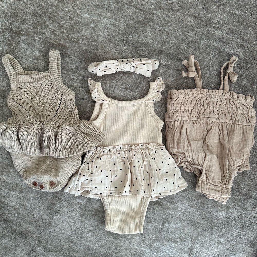 Baby Girl Romper Bundle